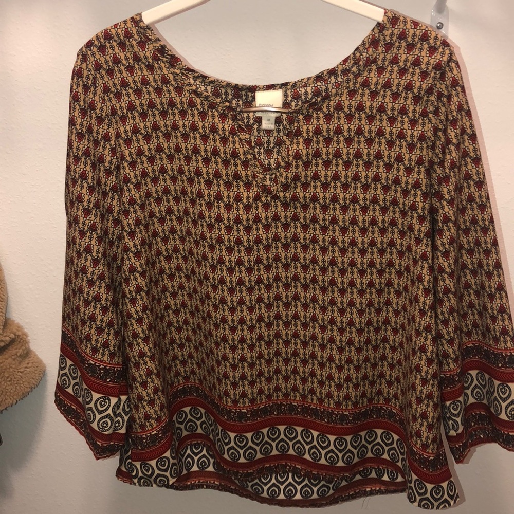 Cute boho blouse